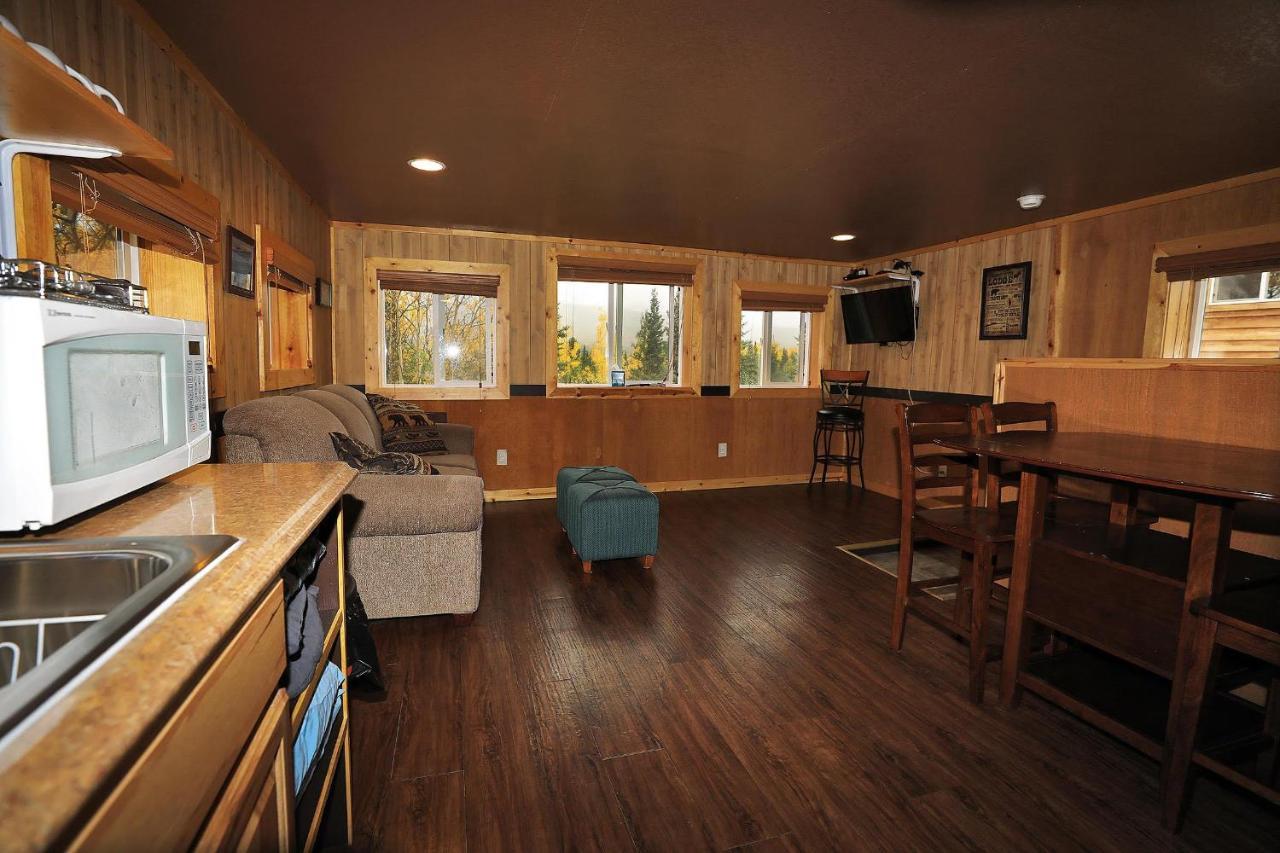 Denali Park View Family Log Cabin Exteriör bild