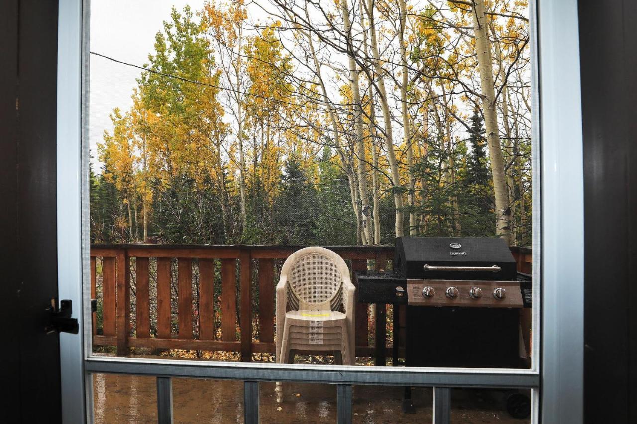 Denali Park View Family Log Cabin Exteriör bild