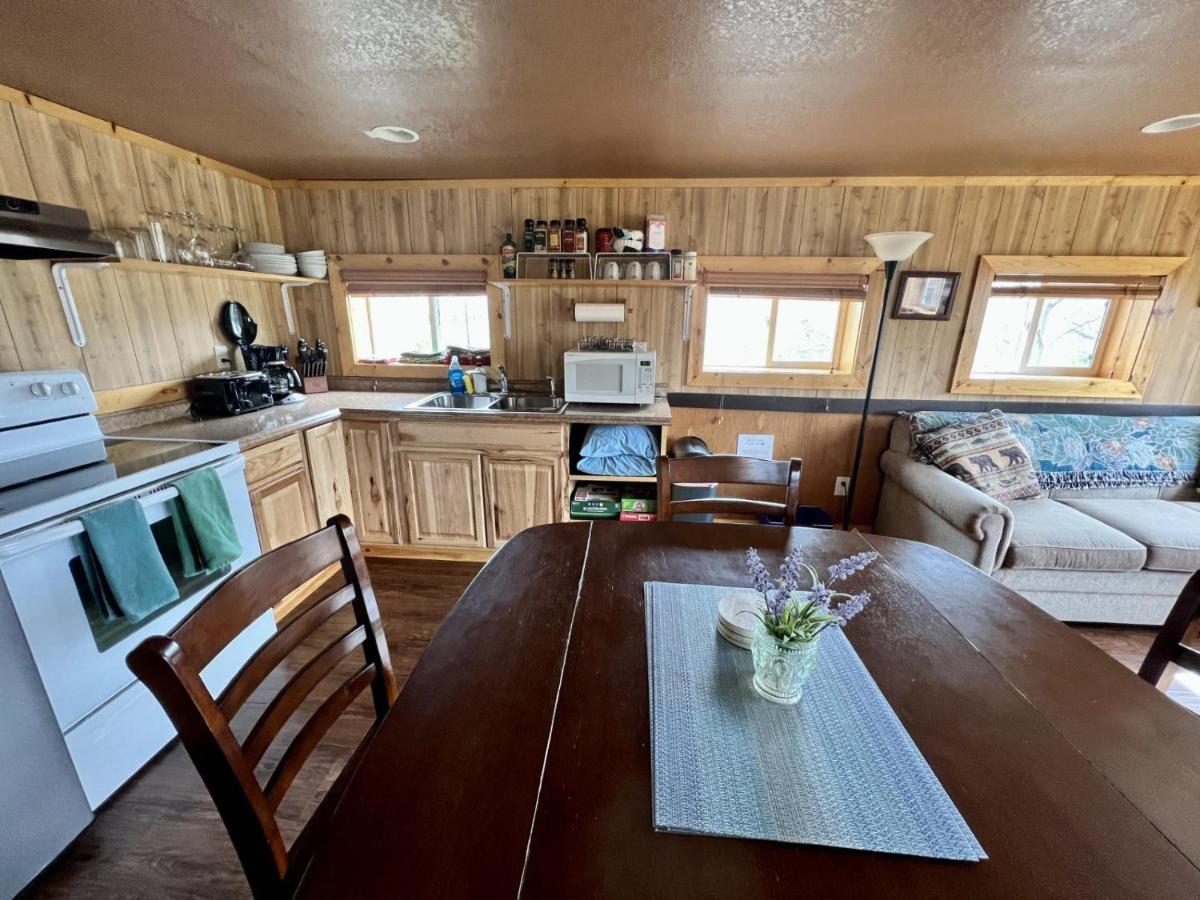 Denali Park View Family Log Cabin Exteriör bild