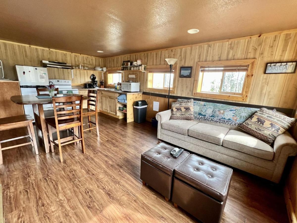 Denali Park View Family Log Cabin Exteriör bild